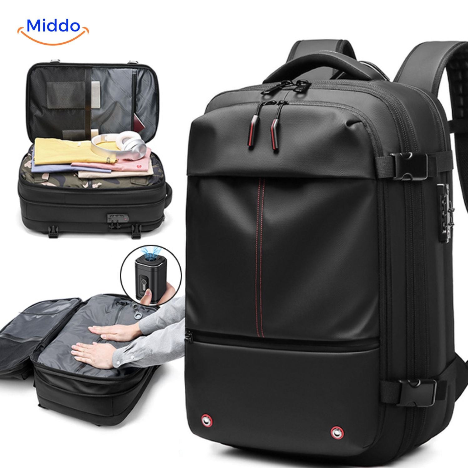 VacuPro™ Torba próżniowa – kompaktowa i wydajna do łatwych podróży