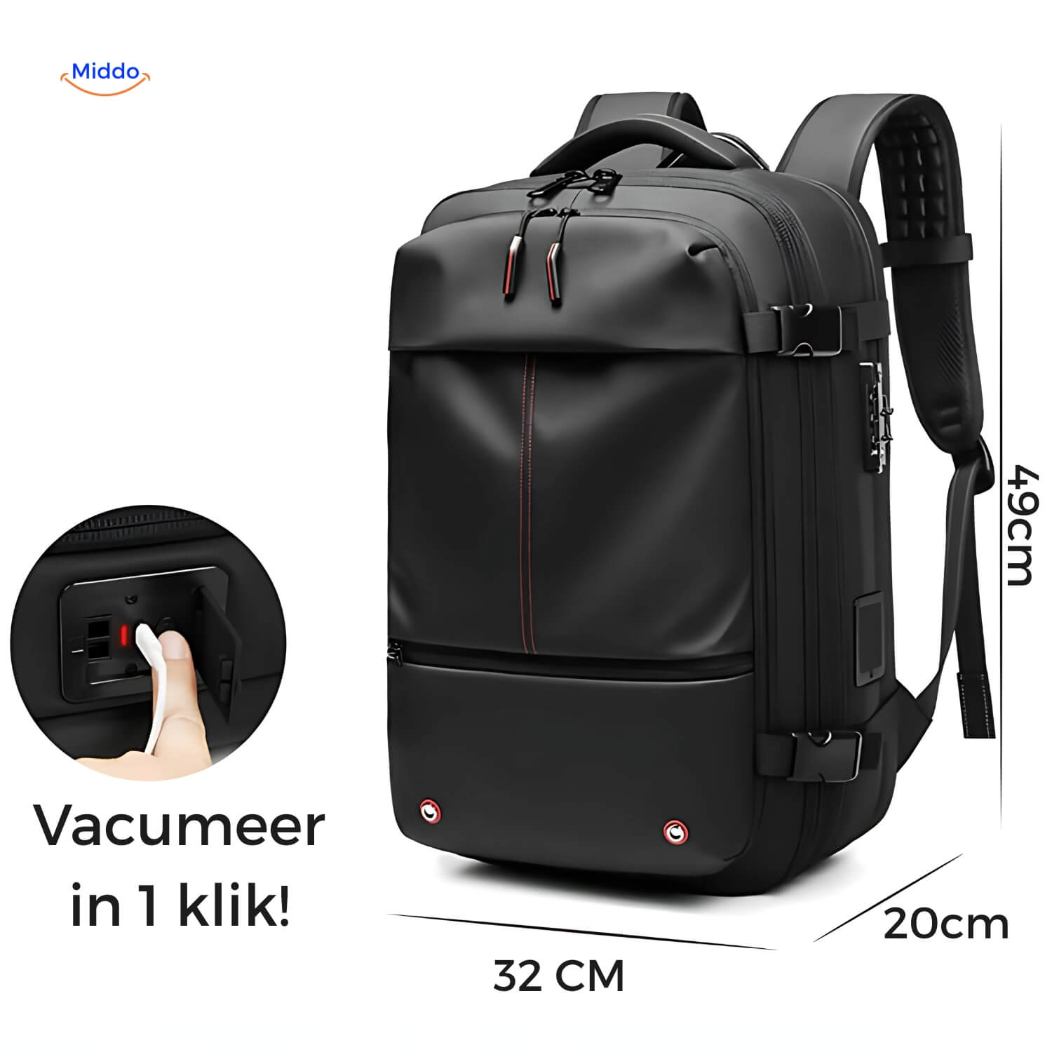 VacuPro™ Torba próżniowa – kompaktowa i wydajna do łatwych podróży